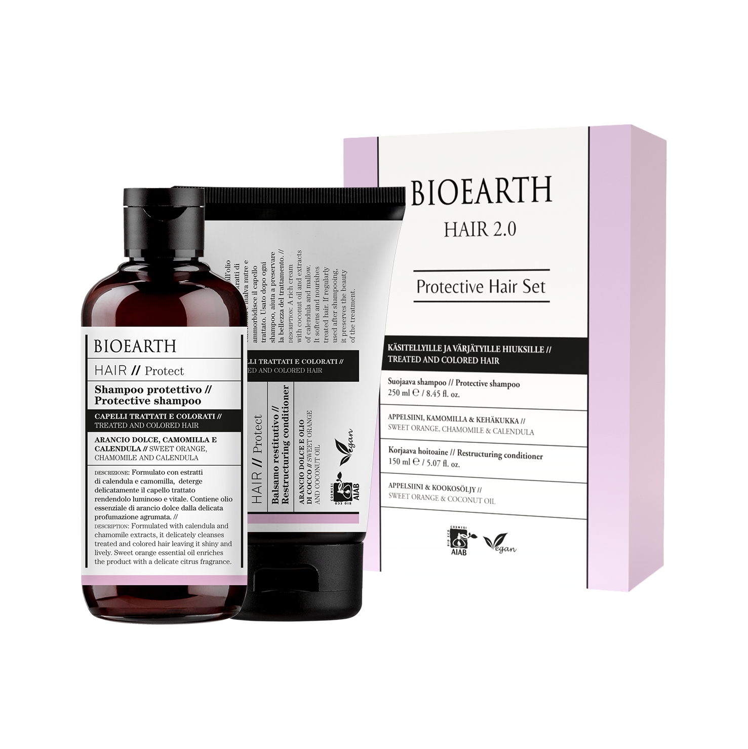 Bioearth Hair 2.0 Protective Hair Set