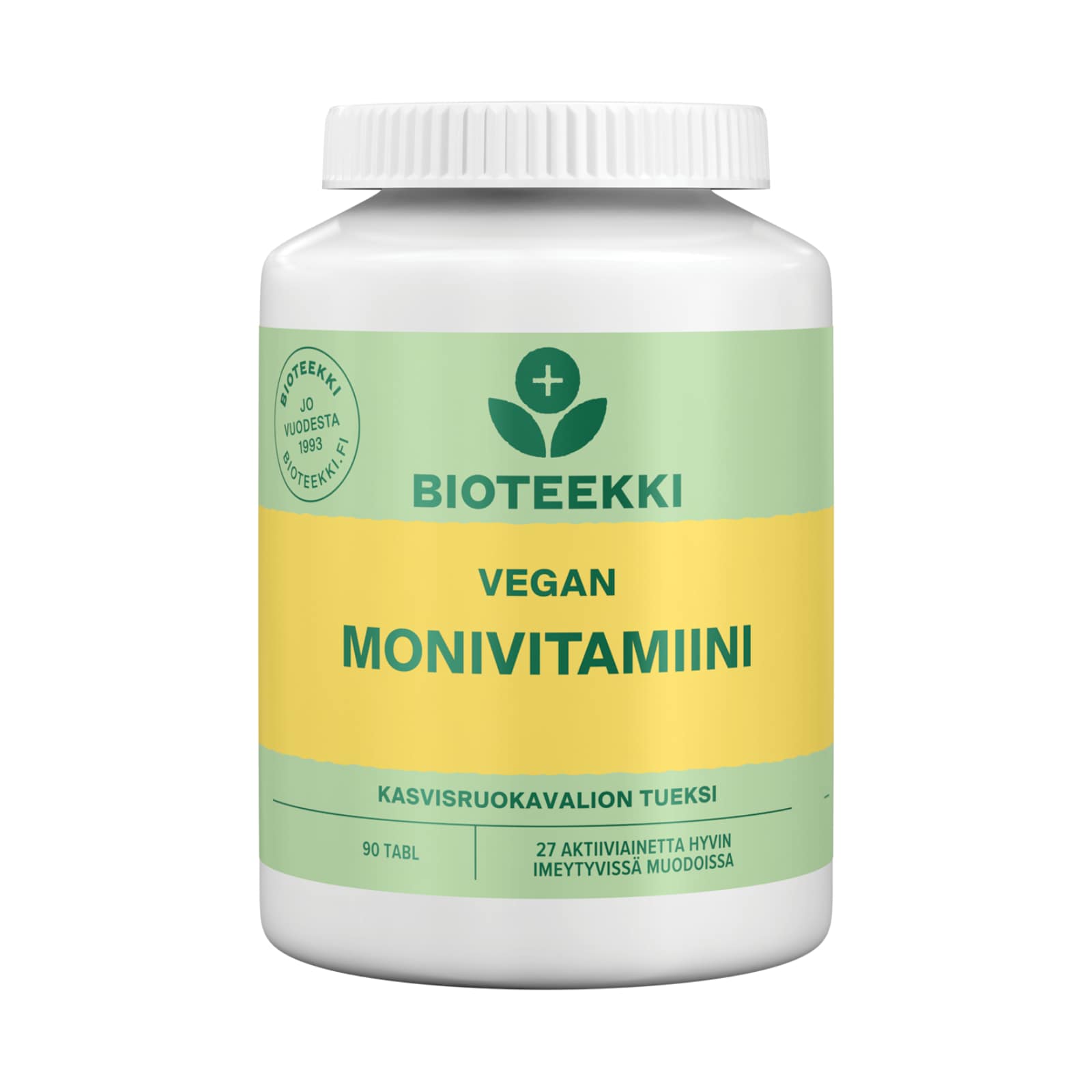 Bioteekki Vegan Monivitamiini 90 tabl