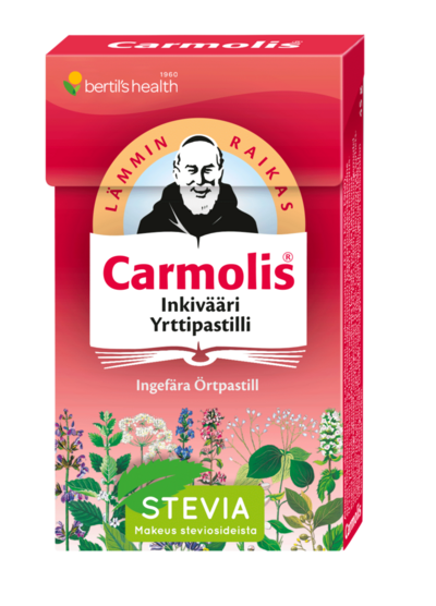 Carmolis yrttipastilli sokeriton 45g - Life